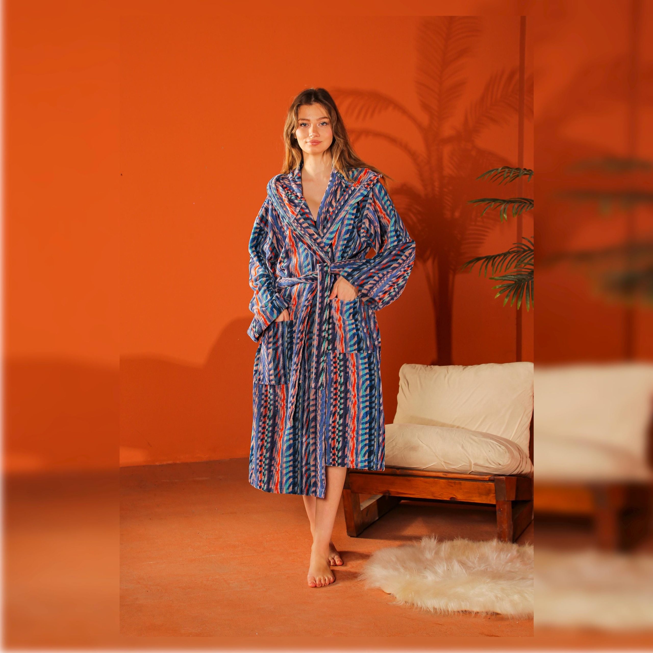 Hooded-bathrobe-with-colorful-interwoven-stripes-1-scaled-1.jpg