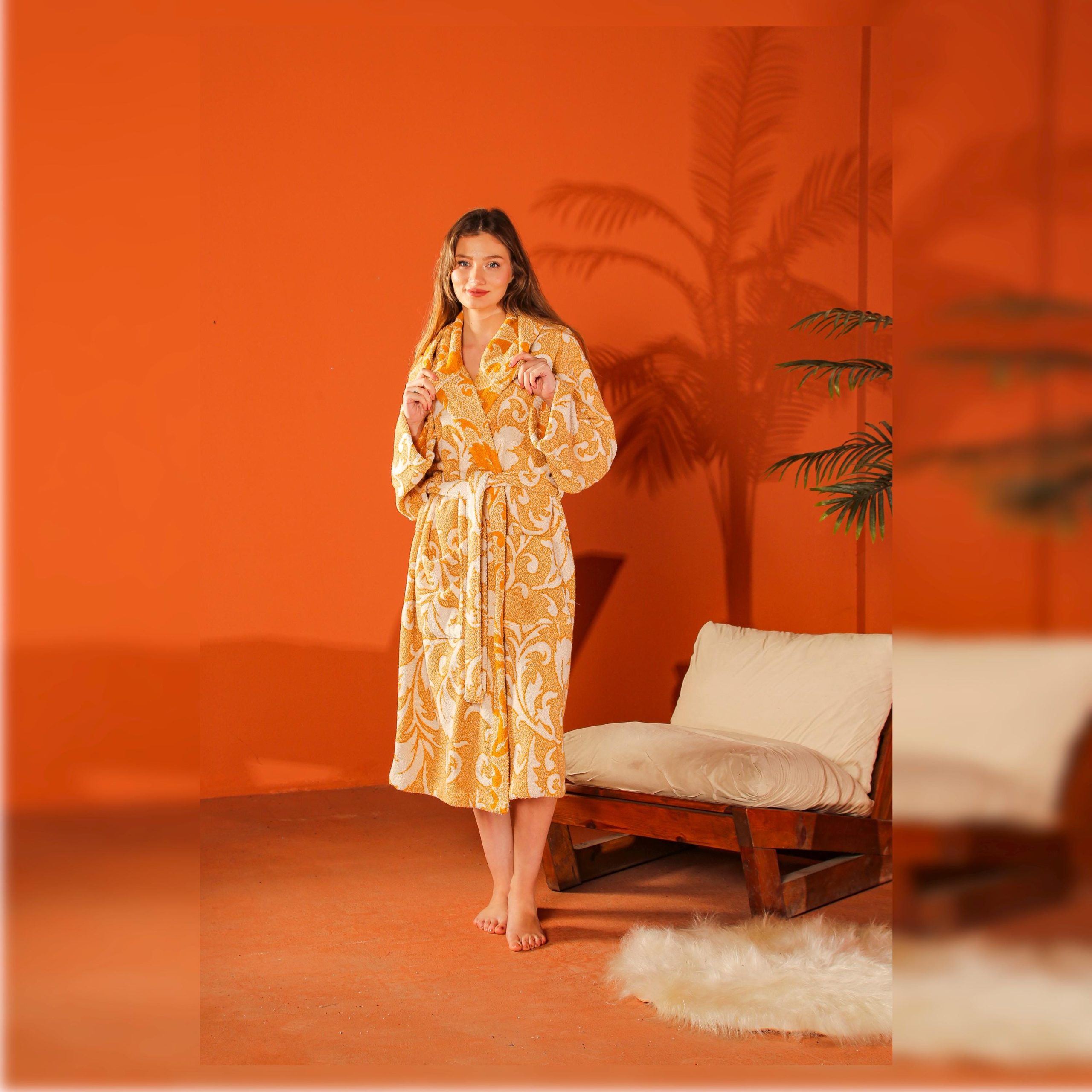 Yellow-hooded-bathrobe-with-retro-floral-pattern-1-scaled-1.jpg