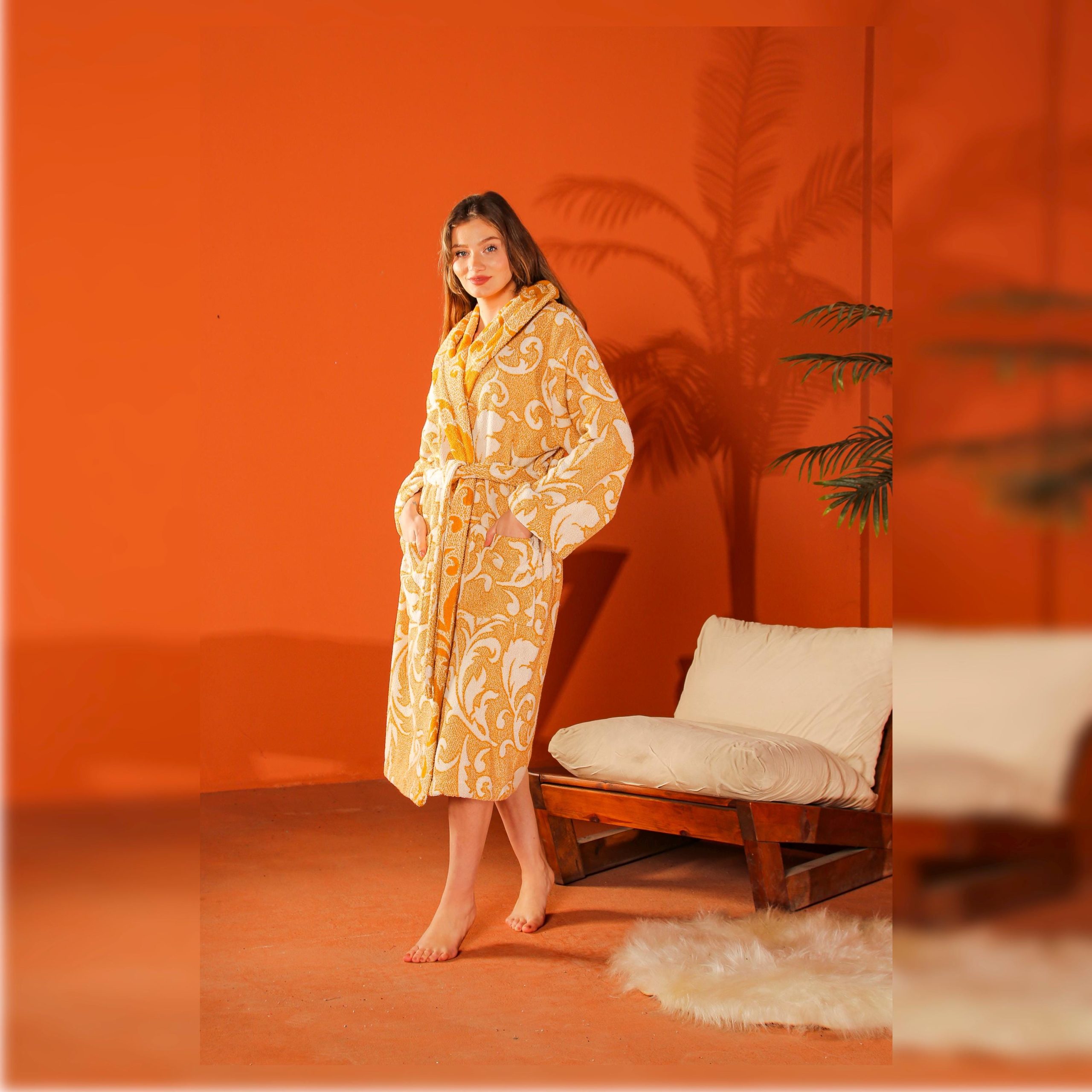 Yellow-hooded-bathrobe-with-retro-floral-pattern-2-scaled-1.jpg